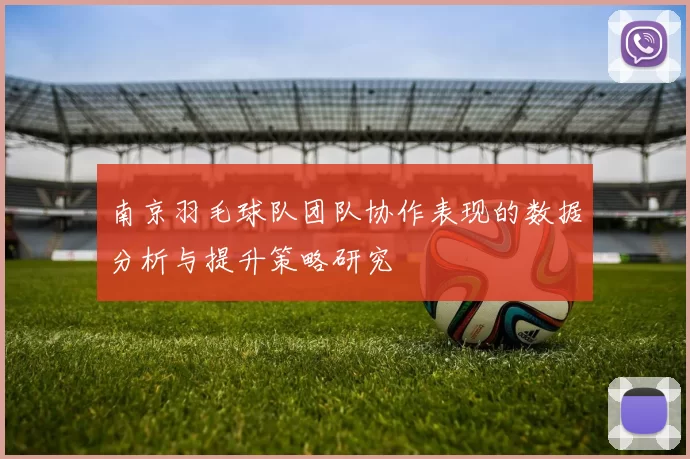 南京羽毛球队团队协作表现的数据分析与提升策略研究